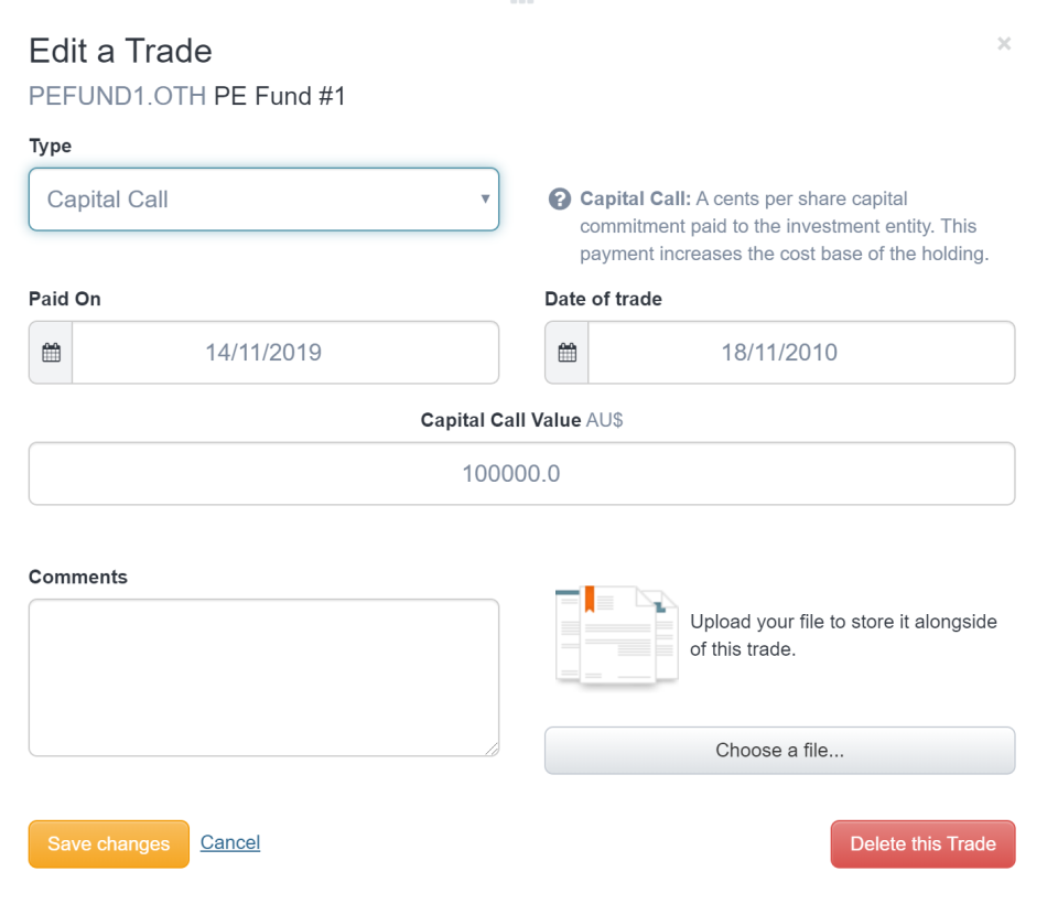 what-is-a-capital-call-transaction-sharesight