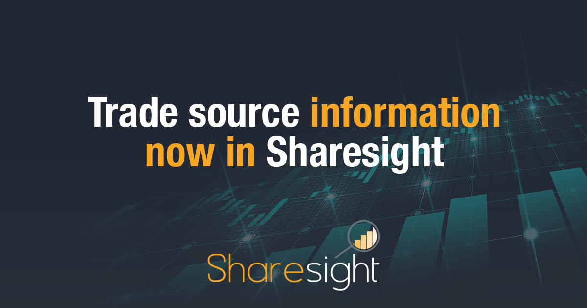 Trade source Sharesight