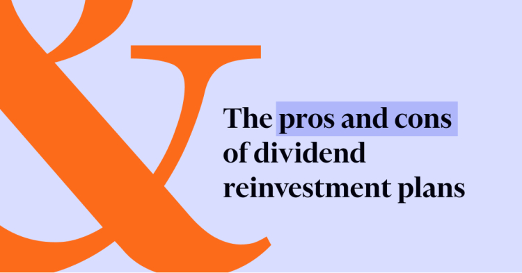 +-dividend reinvestment plans