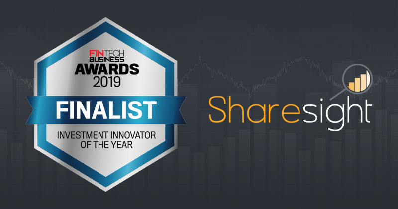 featured - Fintech Business Awards 2019 - Sharesight