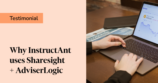 InstructAnt Sharesight AdviserLogic testimonial2