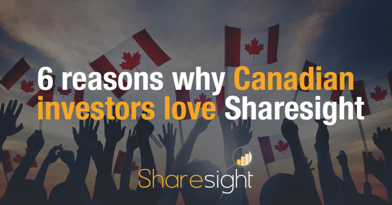 6 reasons why Canadian investors love Sharesight