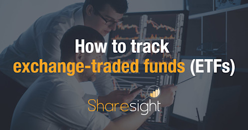 How to track exchange-traded funds (ETFs)