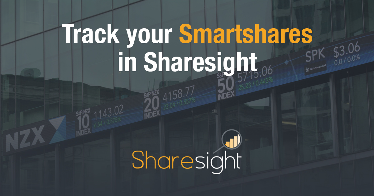 Track your Smartshares in Sharesight - featured