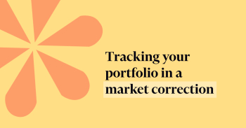Tracking your portfolio in a market correction2