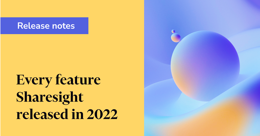 Every feature Sharesight released in 2022