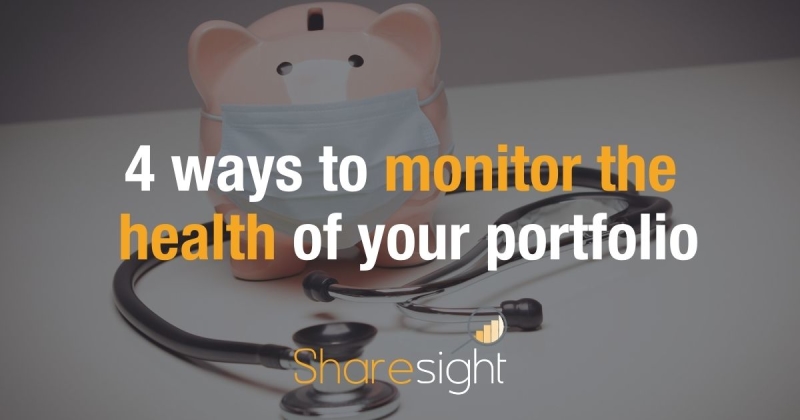 Monitor portfolio health with Sharesight