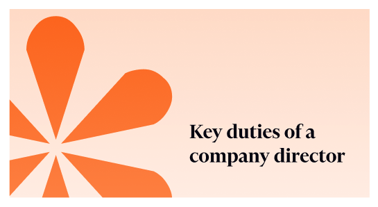 Key duties of a company director