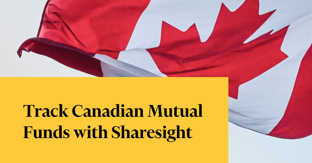 Track Canadian Mutual Funds with Sharesight (1)