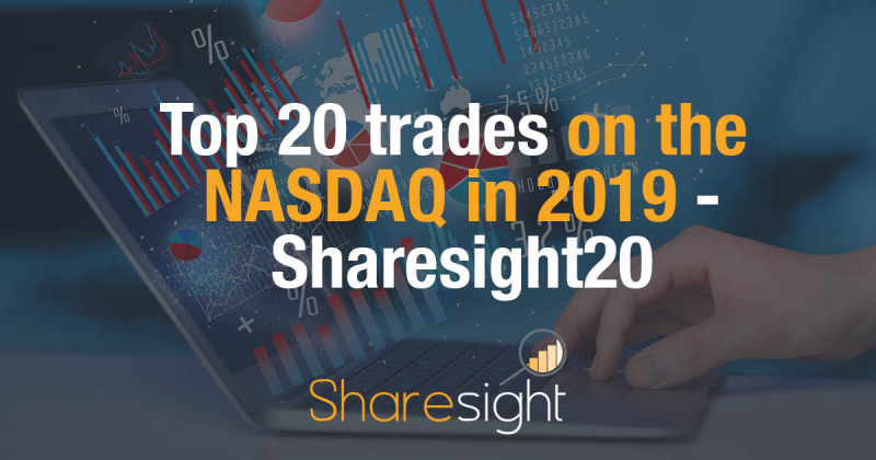 Top 20 trades on the NASDAQ in 2019 - Sharesight20