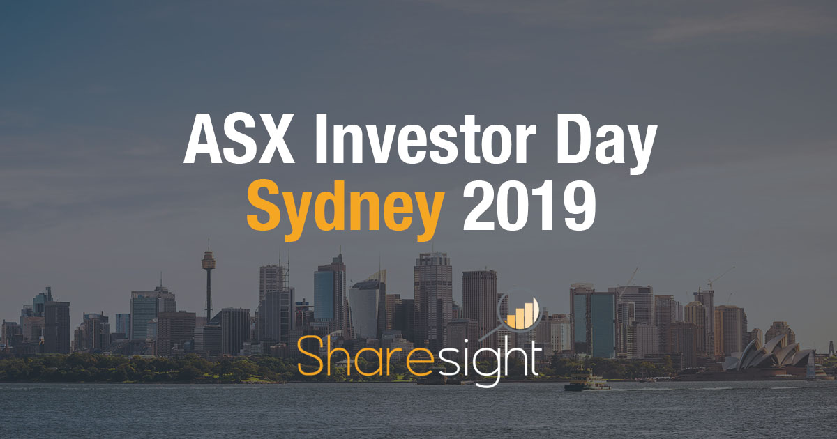 ASX Investor Day Sydney