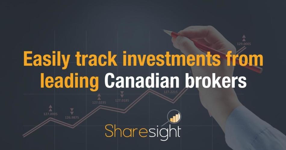 Easily track investments from Canadian brokers (2)