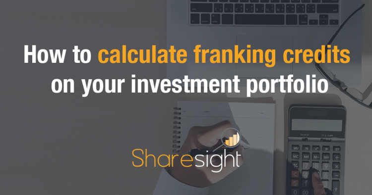 How to calculate franking credits investments