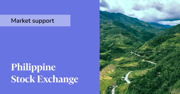 Track stocks on the Philippine Stock Exchange