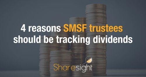 Why SMSF trustees should track dividends