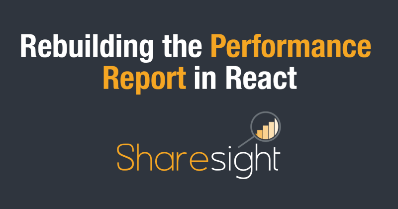 Sharesight performance report