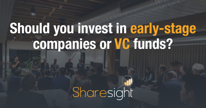 featured - Should you invest in early-stage companies or VC funds? 