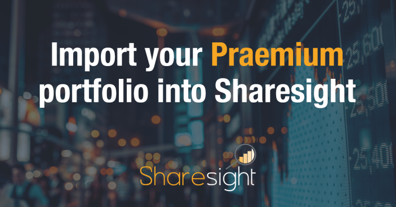 featured - Import your Praemium portfolio into Sharesight