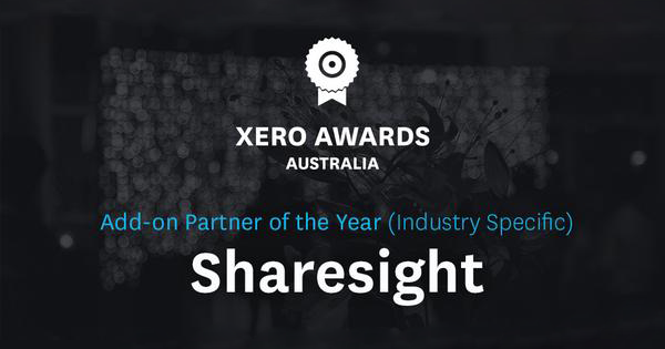 Sharesight Xero Add-On Partner 2014 - Featured