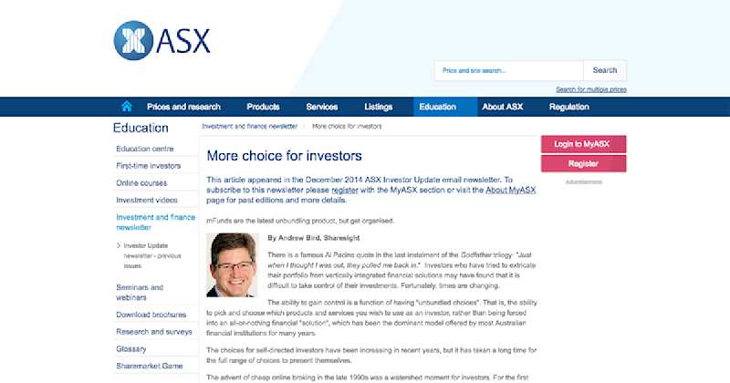 ASX Newsletter - Featured