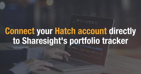 Connect from Hatch directly to Sharesight-s portfolio tracker