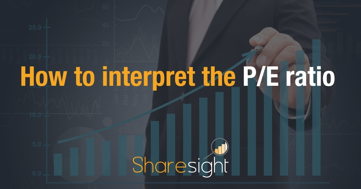 How to interpret the PE ratio