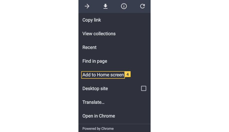 Add Sharesight shortcut to mobile Android