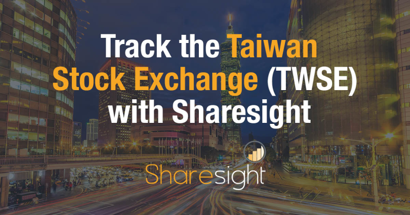 Track the Taiwan Stock Exchange (TWSE)