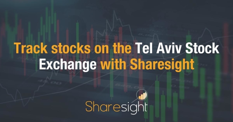 Track stocks on the Tel Aviv Stock Exchange with Sharesight