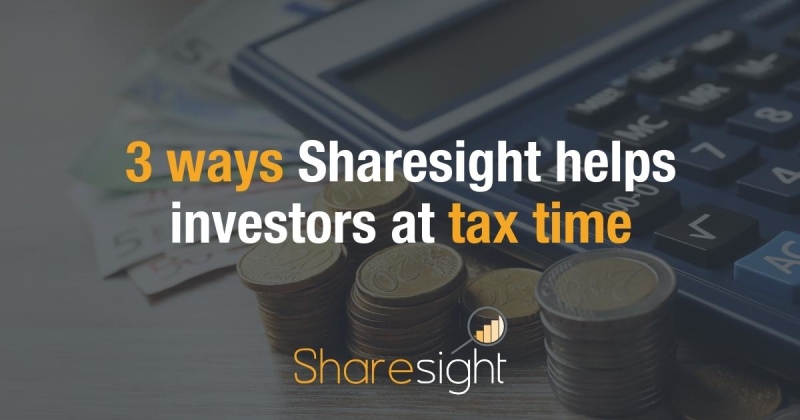 tax time Sharesight
