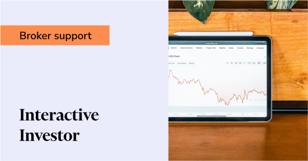 Track interactive investor trades with Sharesight