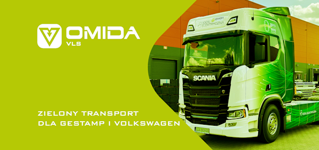 Elektryczna Ciężarówka | Omida VLS | Zielony transport dla Gestamp i Volkswagen | Omida VLS