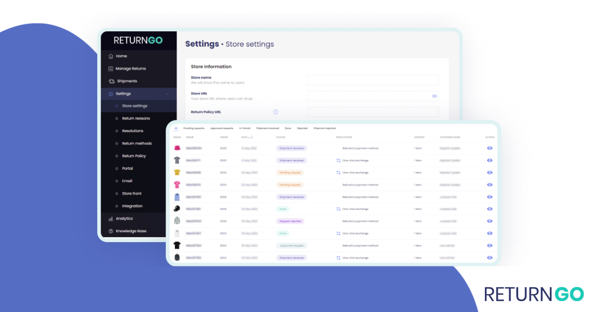 Returns-Dashboard