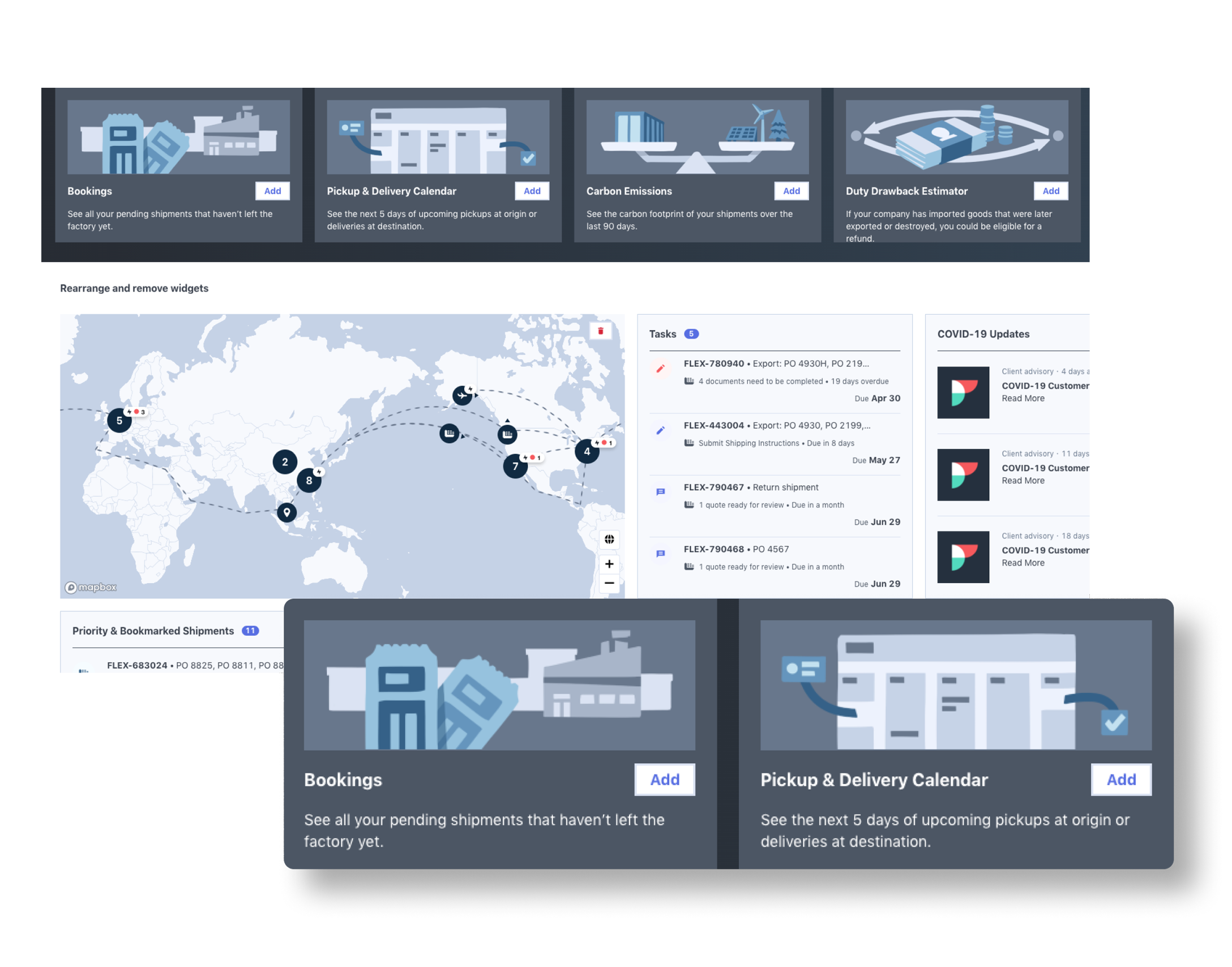 A Control Tower for Your Supply Chain Illustration