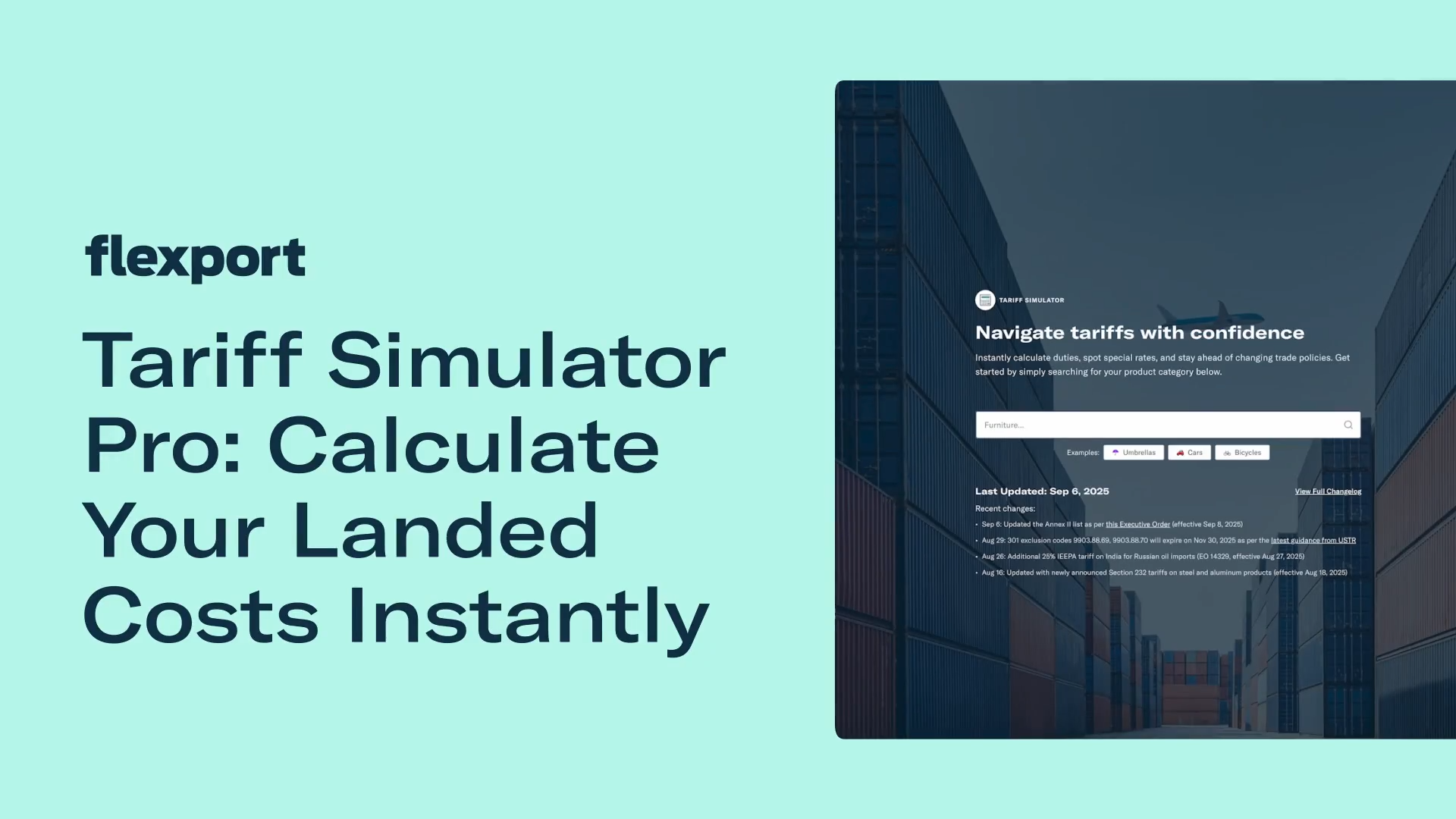 Tariff Simulator Pro - Calculate Your Landed Costs Instantly
