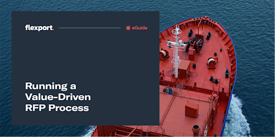 Logistics Rfp Running a Value-Driven RFP Process