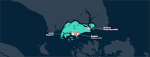 Singapore major ports
