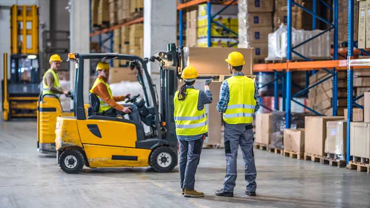 Warehouse workers
