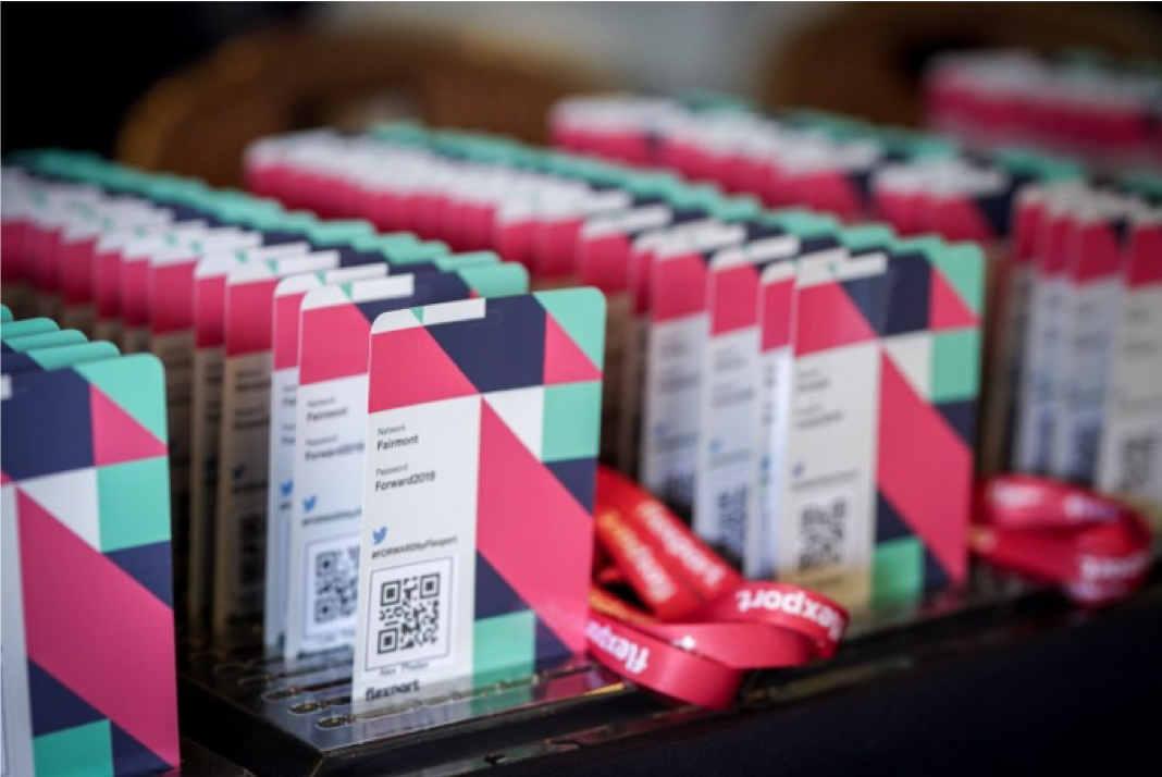 FORWARD 19 registration table