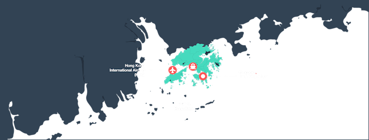 Hong Kong major ports
