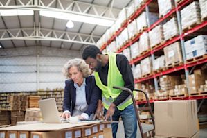 CSCMP Page header image - Flexport Warehouse workers