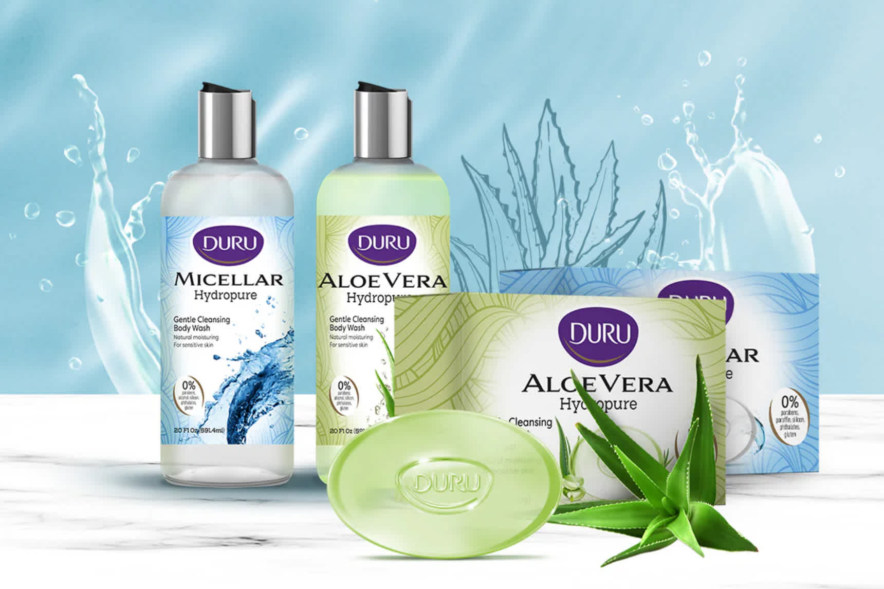 Evyap Aloe Vera Products
