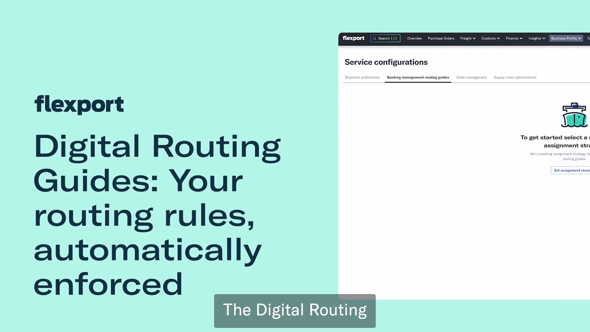 digital routing guides your routing rules automatically enforced