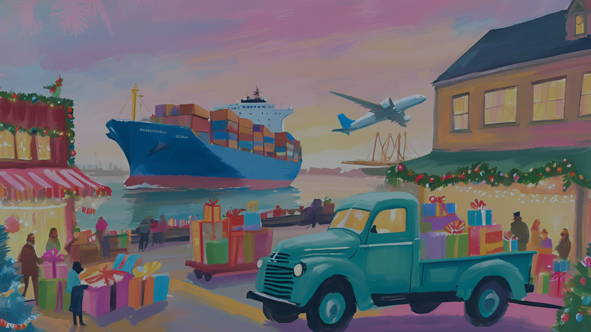 Flexport Holiday Gift Guide 2024 Dark