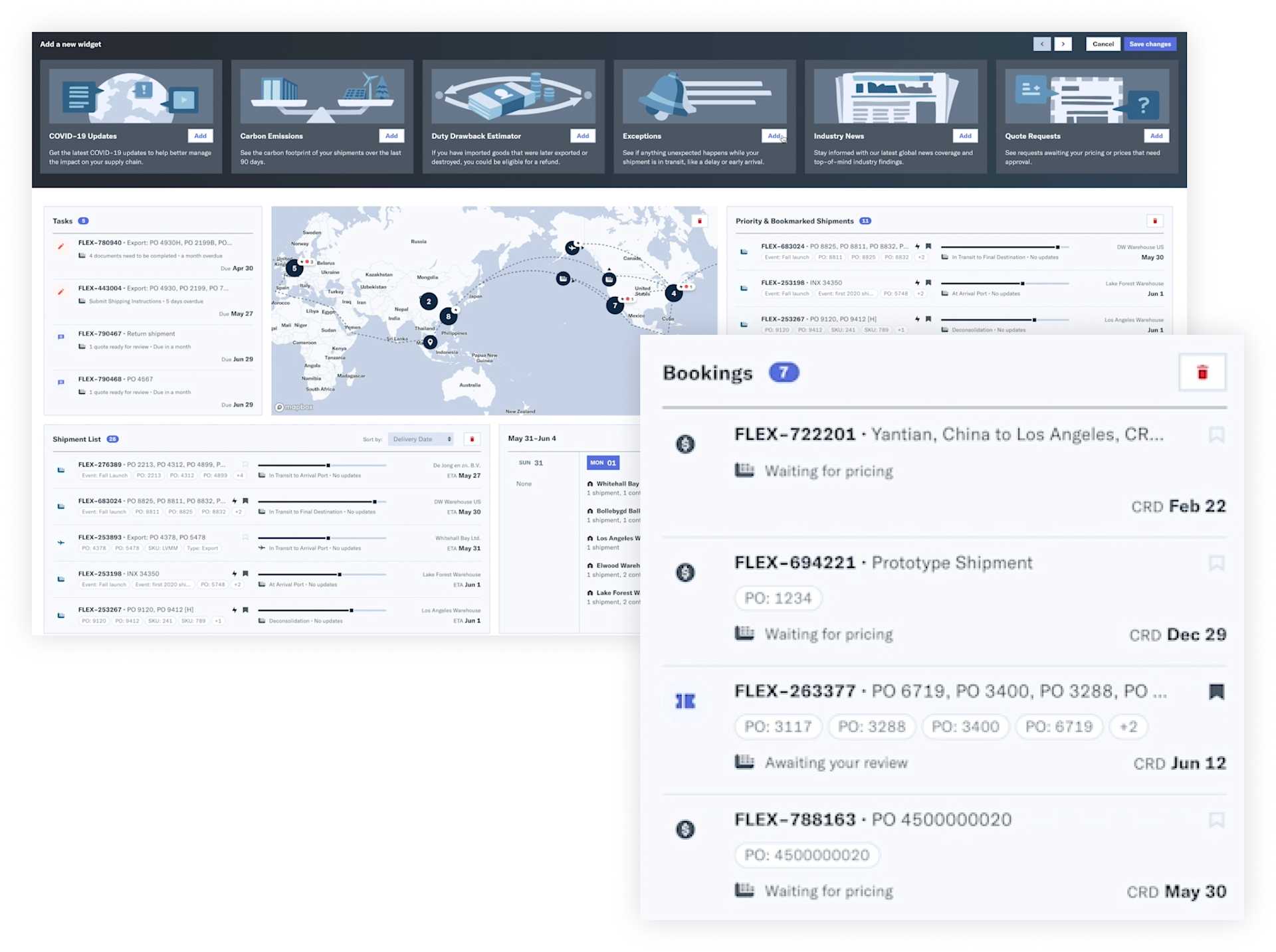 Ocean Freight | Vessel Tracking