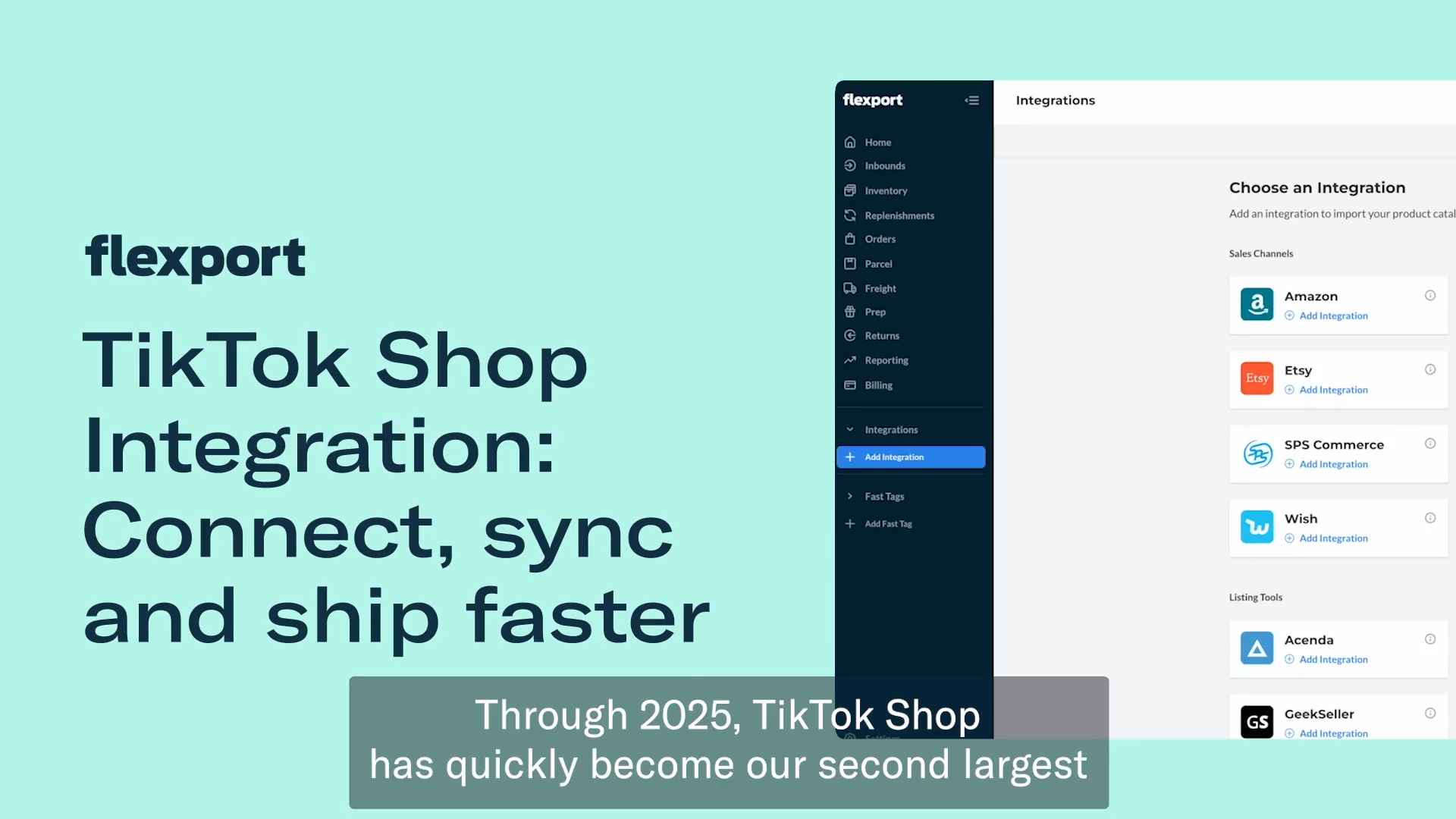 tiktok shop integration connect sync and ship faster