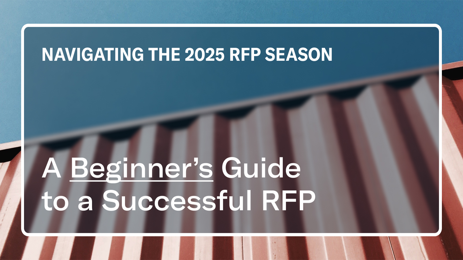 Beginner RFP 2025 Webinar Thumbnail