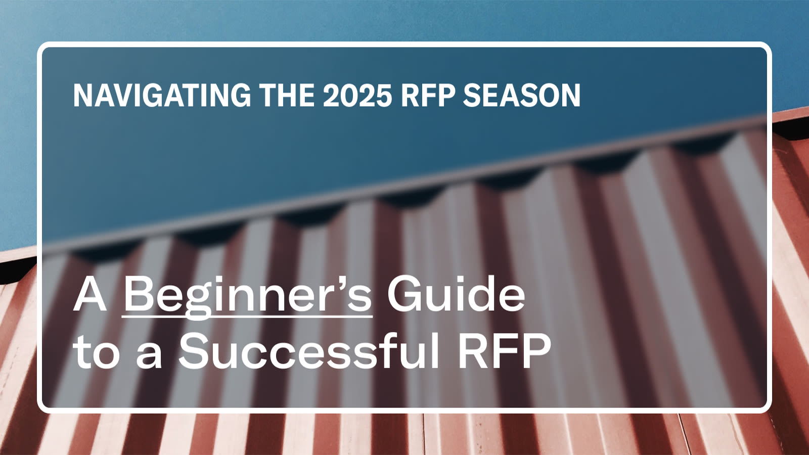 Beginner RFP 2025 Webinar Thumbnail