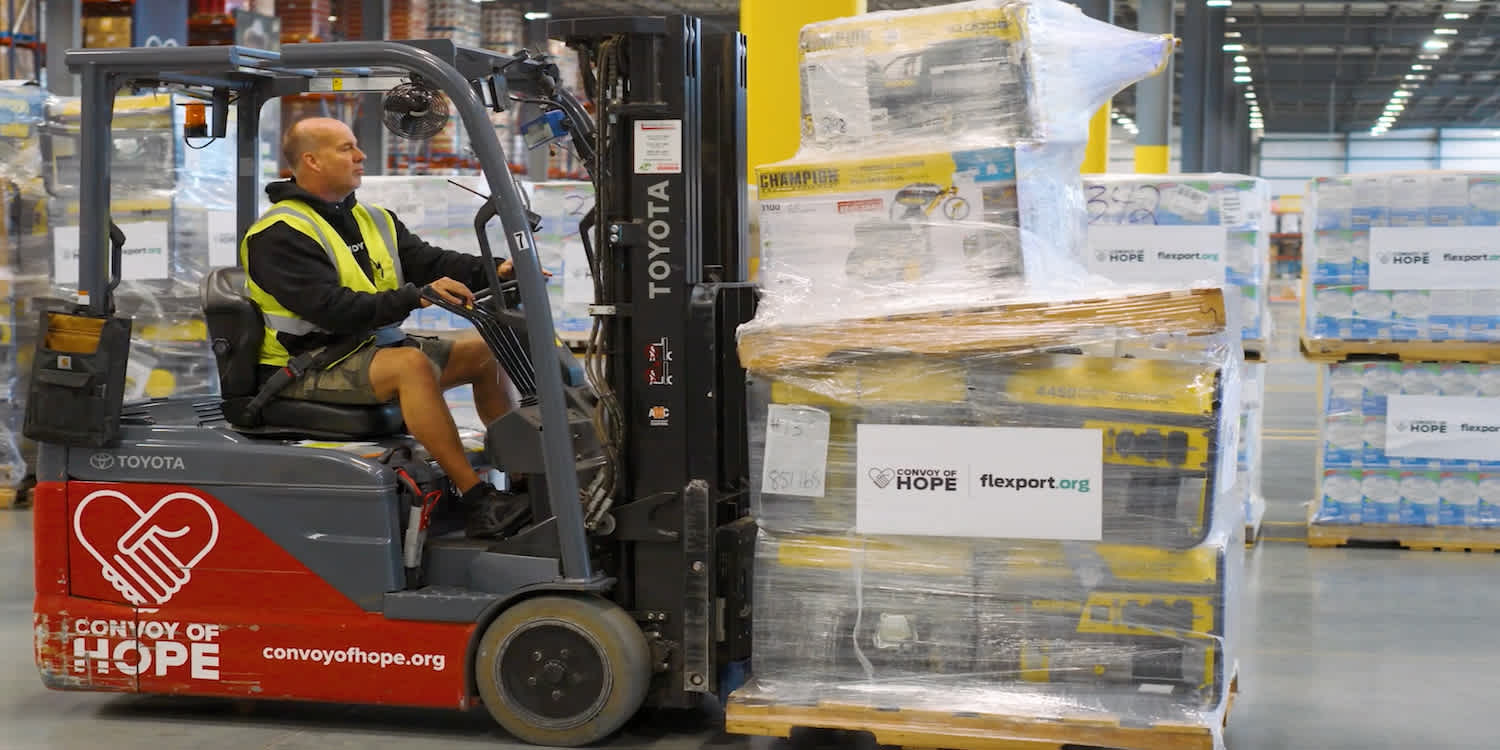 Lifecycle of an aid shipment: How Flexport.org and Convoy of Hope’s partnership overcomes logistics challenges_HERO