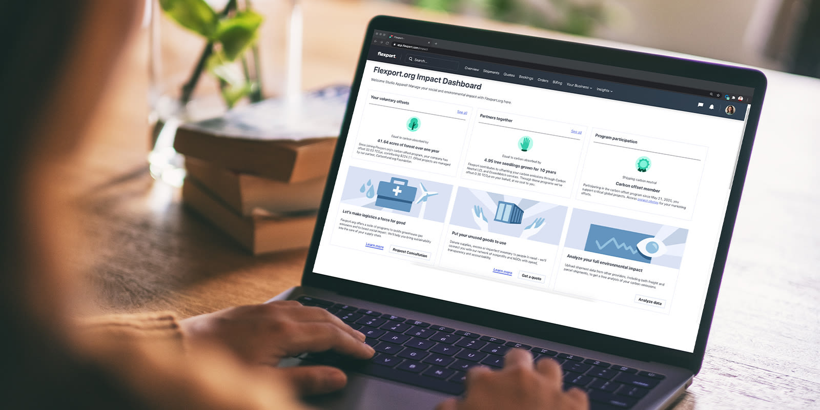 Flexport-org Impact Dashboard blog 10-16-20